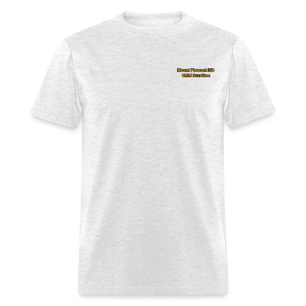 Tigers X 4 MPISD Child Nutrition Classic T-Shirt - light heather gray