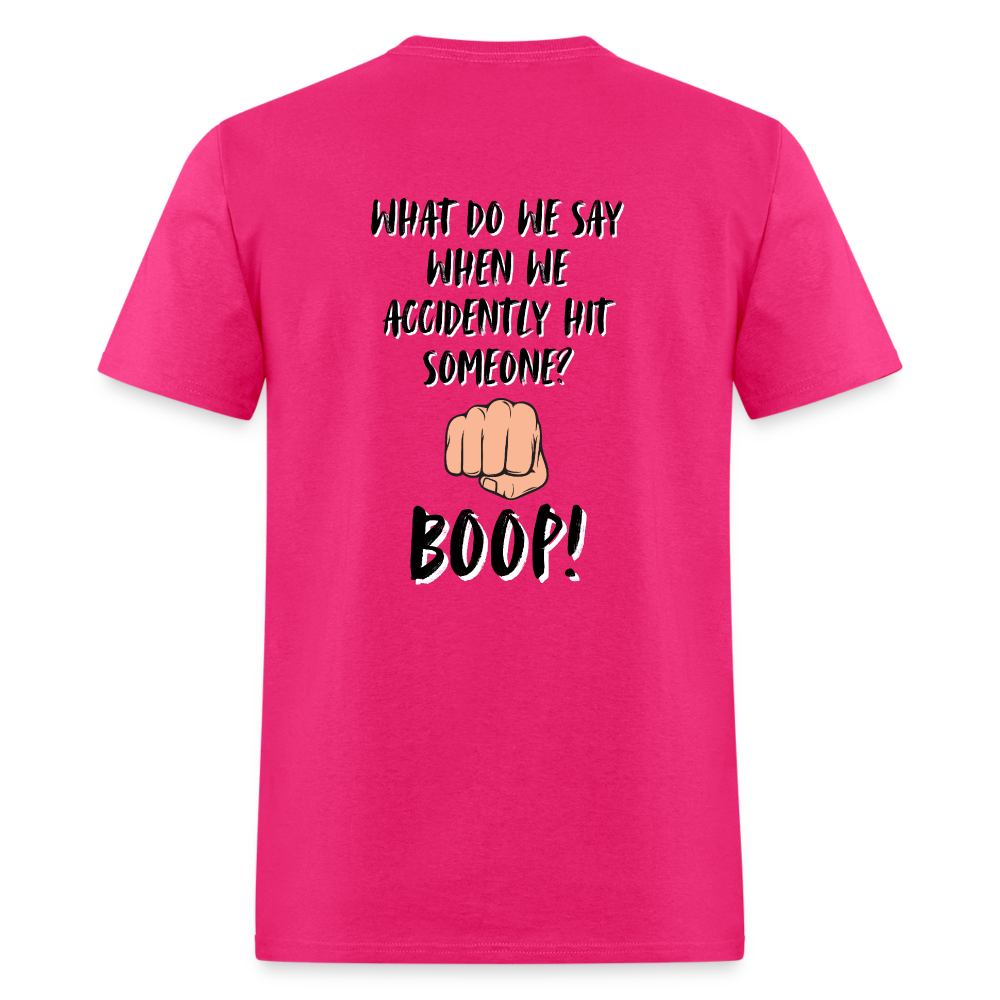 Accidently Boop Classic T-Shirt - fuchsia