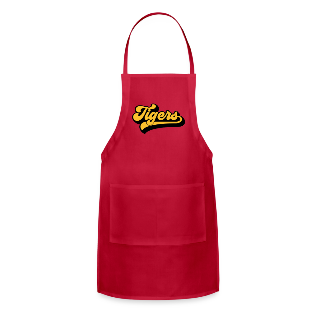 Tigers Adjustable Apron - red
