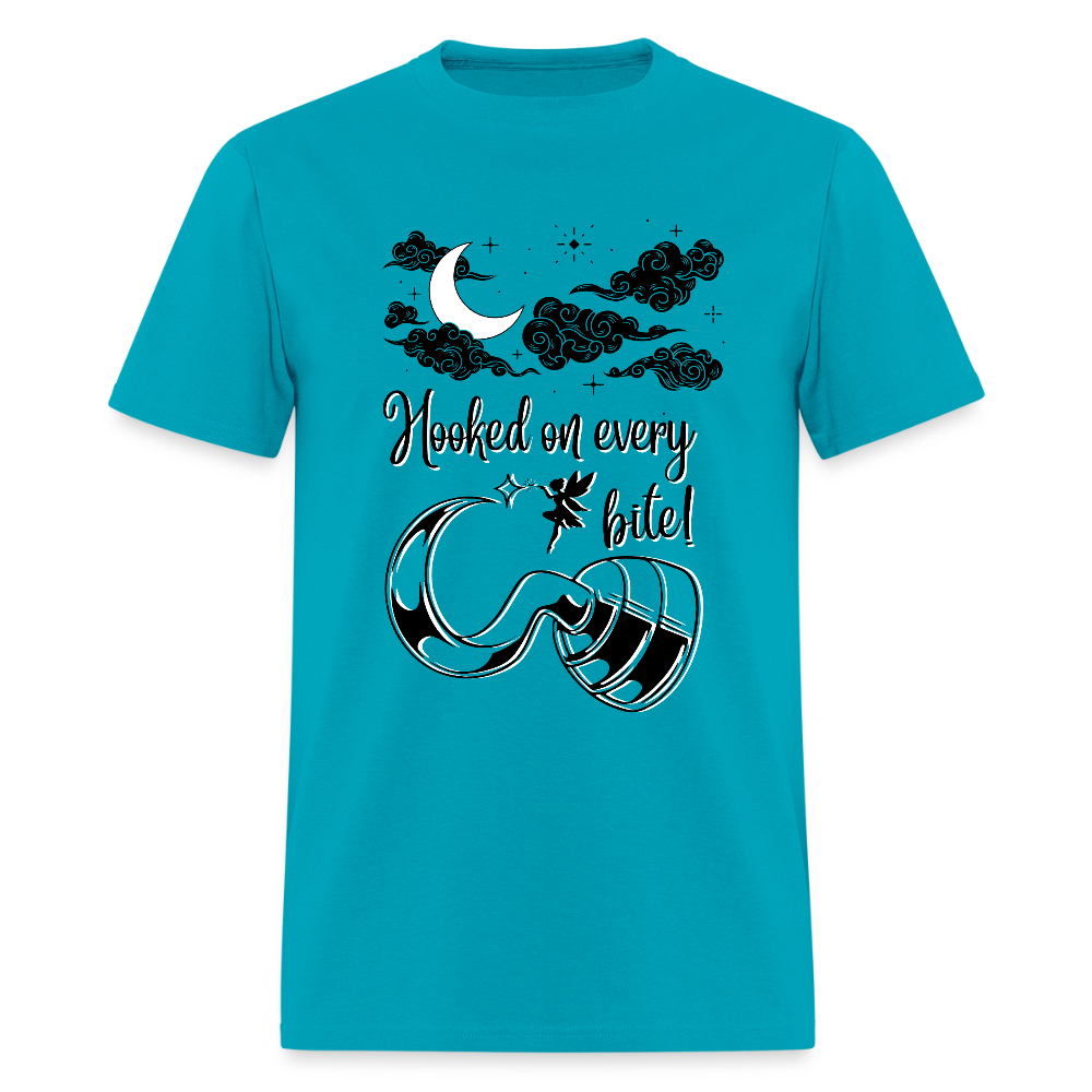 Tink Hooked on every bite! Classic T-Shirt - turquoise