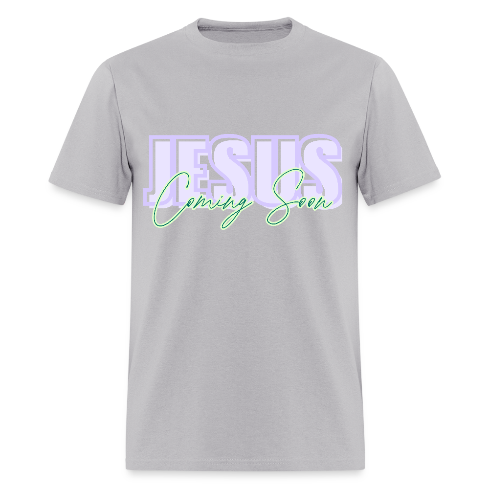 JESUS Coming Soon Unisex Classic T-Shirt - gravel