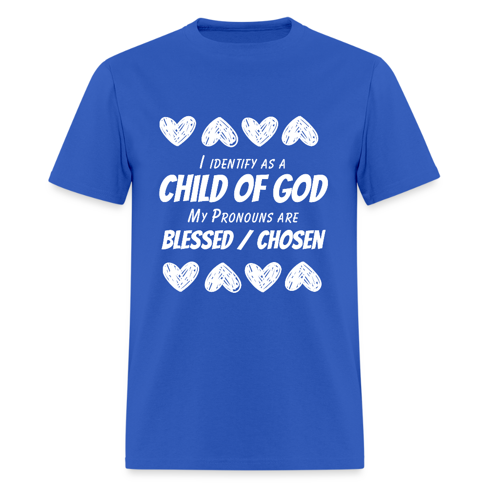 Child of God Hearts Classic T-Shirt - royal blue