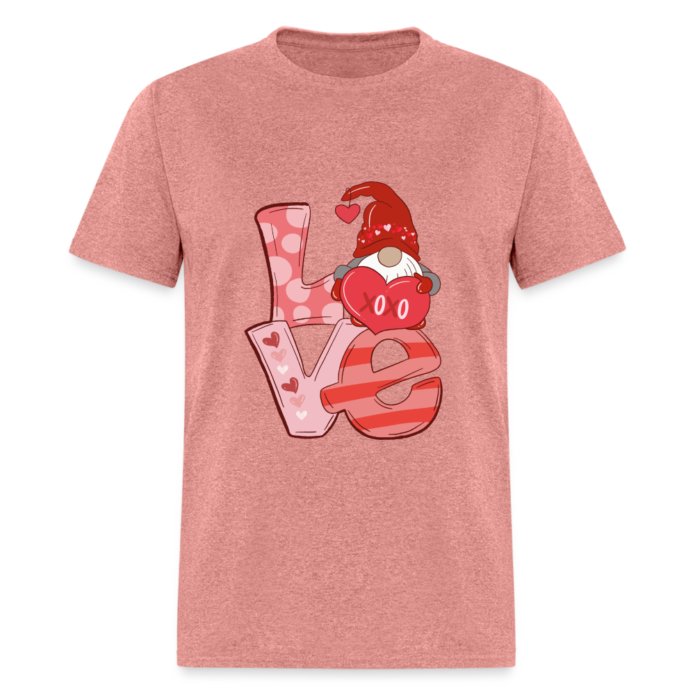 Gnomie Love Classic T-Shirt - heather mauve