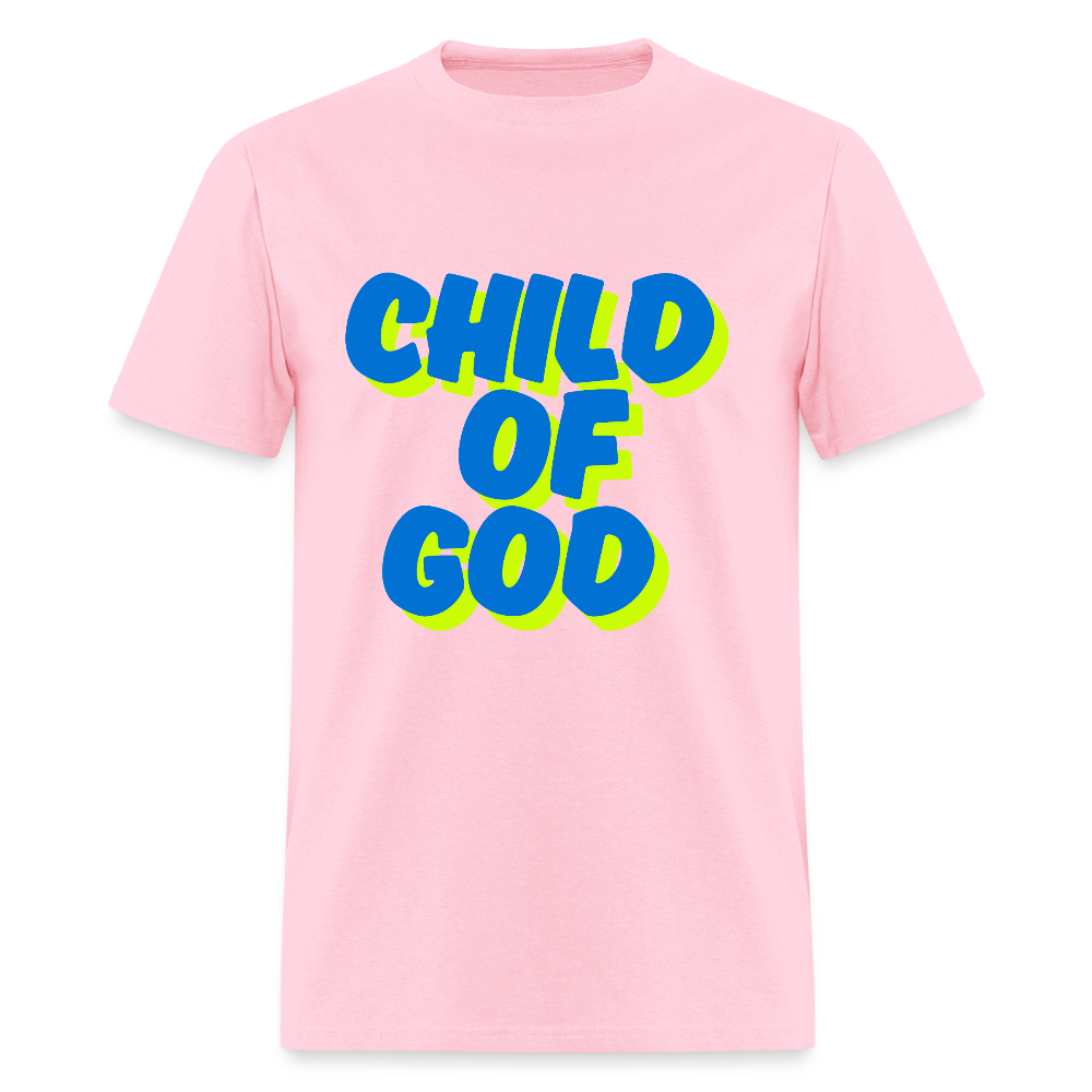 Child of God Neon Unisex Classic T-Shirt - pink