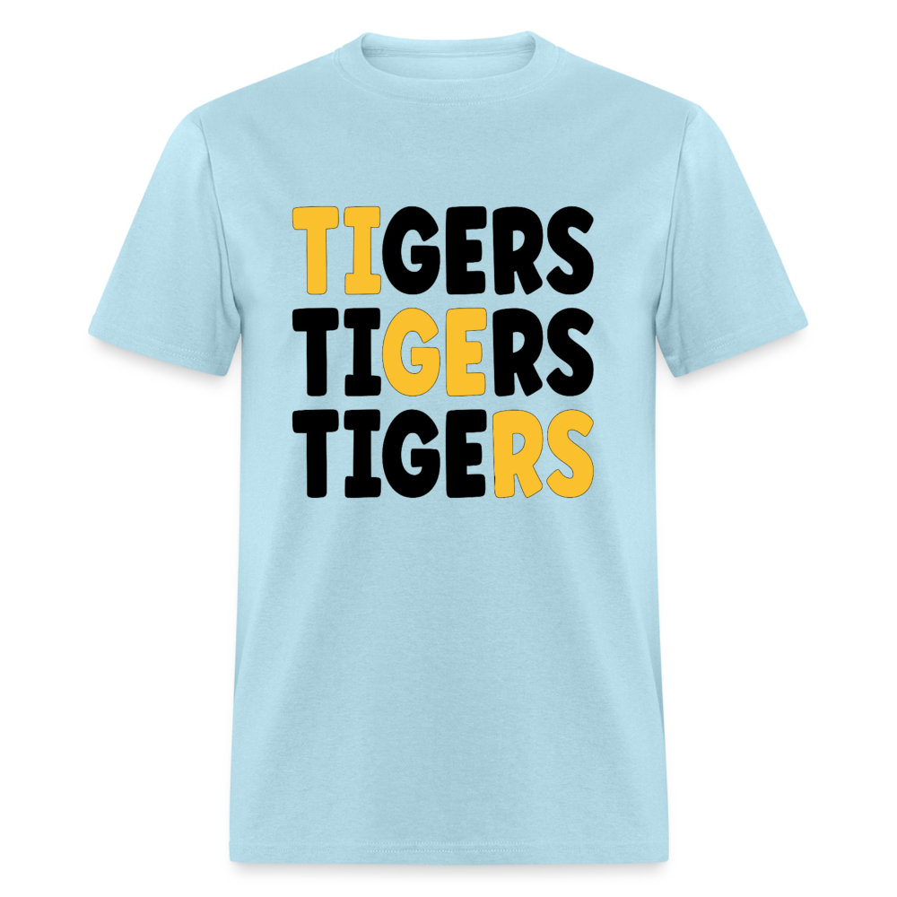 Tigers x 4 Unisex Classic T-Shirt - powder blue