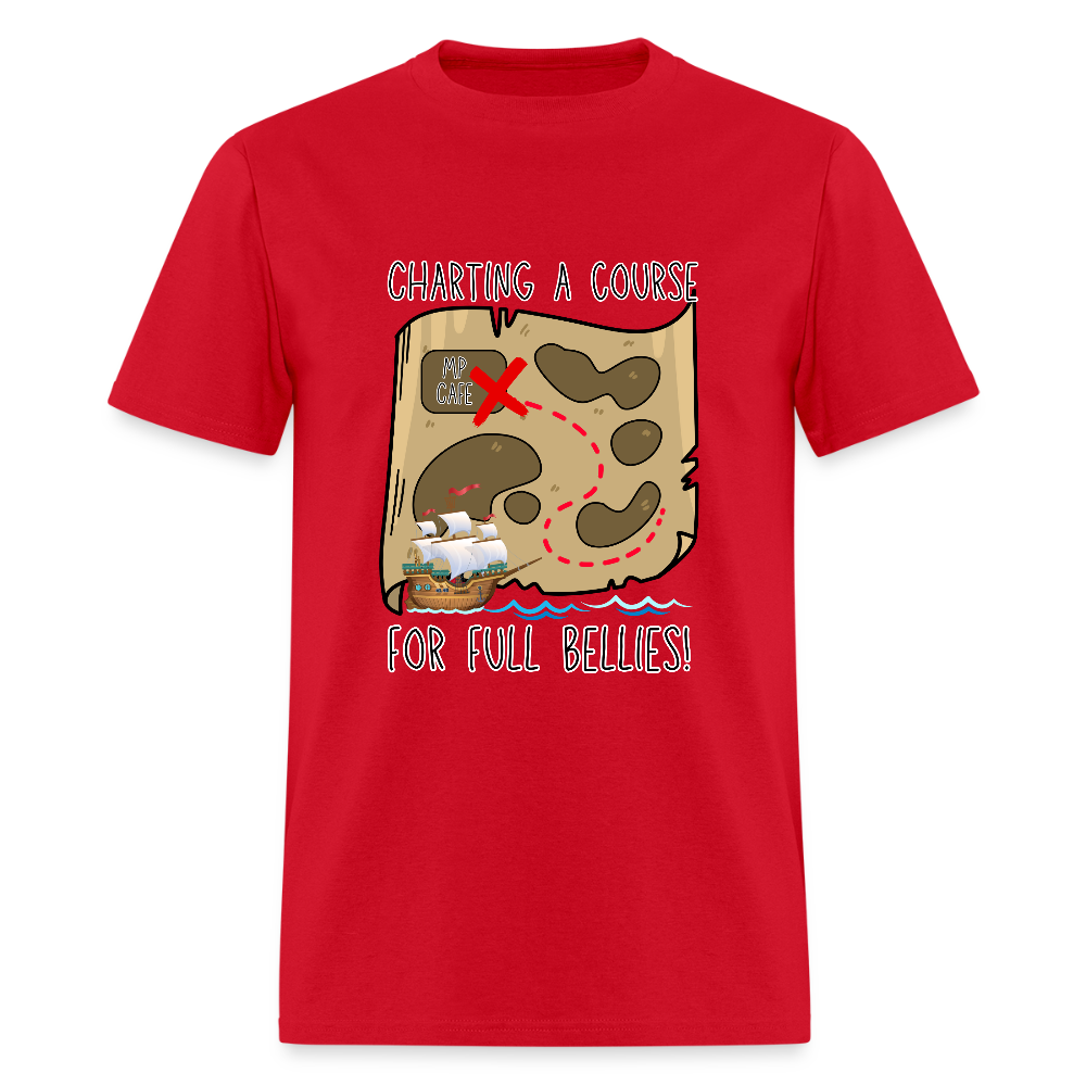 Charting a Course Classic T-Shirt - red