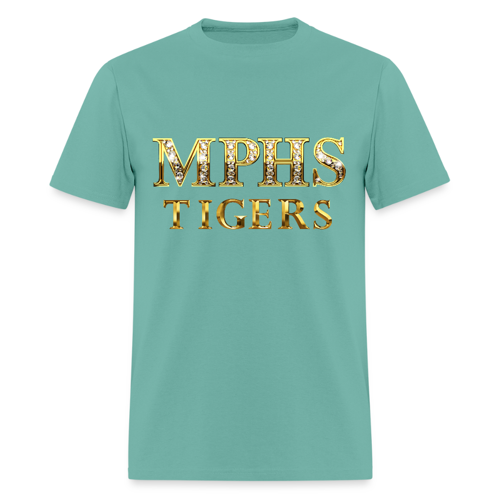 MPHS Gold & Diamond Classic T-Shirt - aquatic