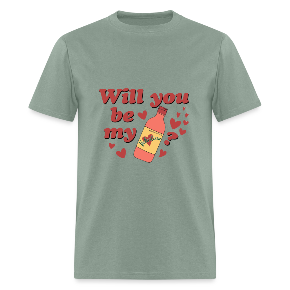 Valentina? Unisex Classic T-Shirt - sage