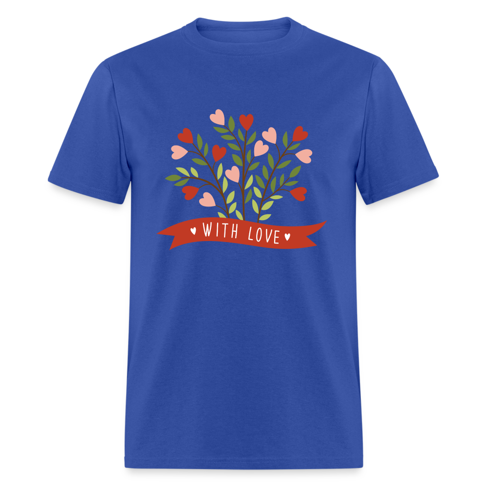 With Love Unisex Classic T-Shirt - royal blue