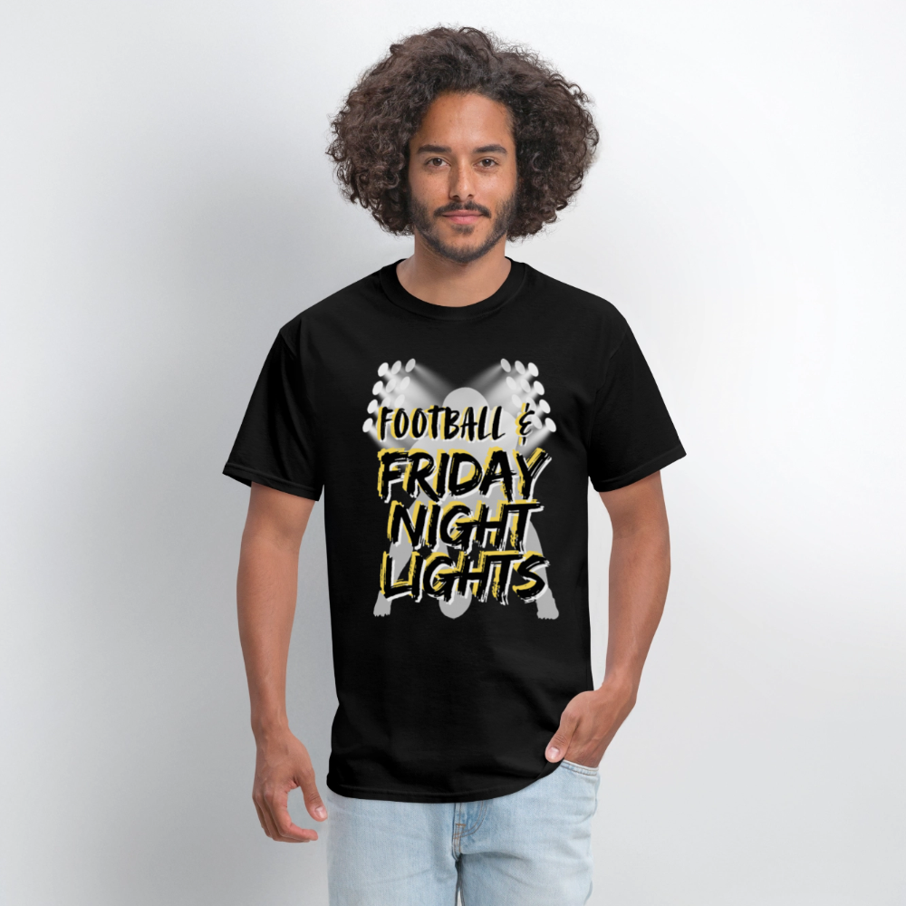 Football & Friday Night Lights T-Shirt | GILDAN 5000 - black