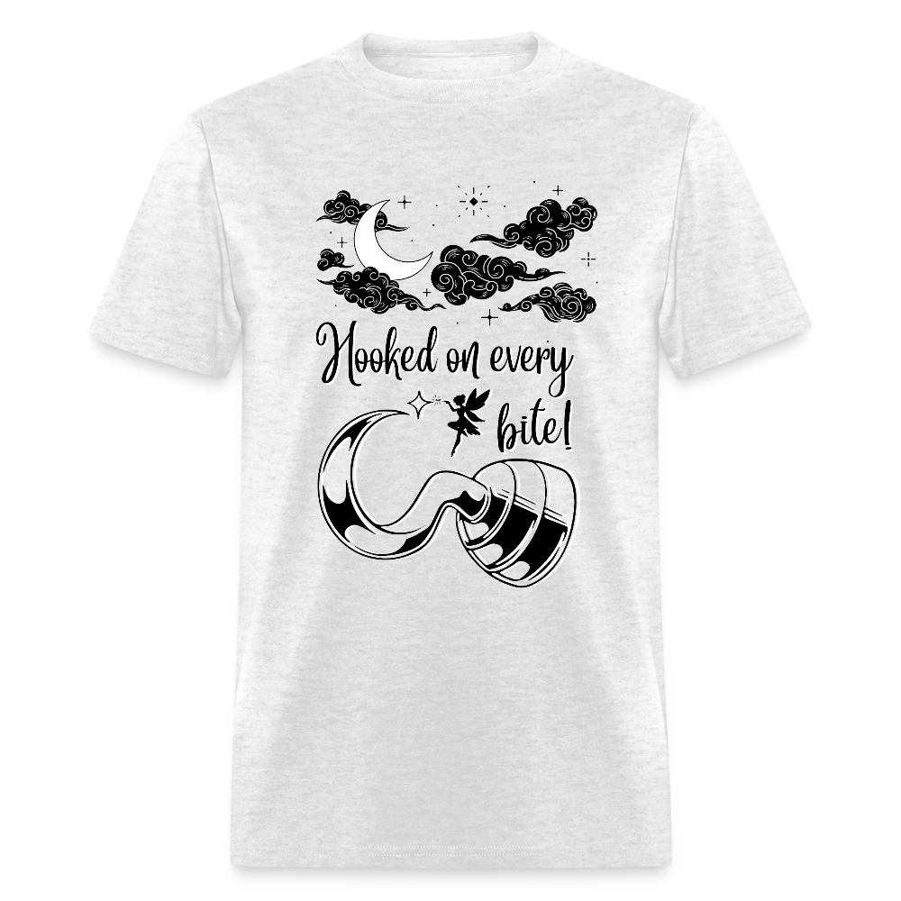 Tink Hooked on every bite! Classic T-Shirt - light heather gray