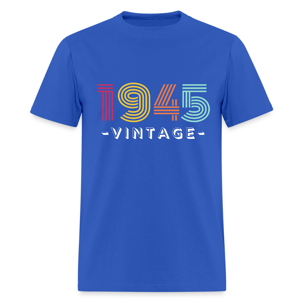 1945 Vintage Classic T-Shirt - royal blue