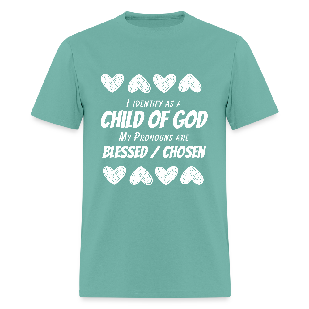 Child of God Hearts Classic T-Shirt - aquatic