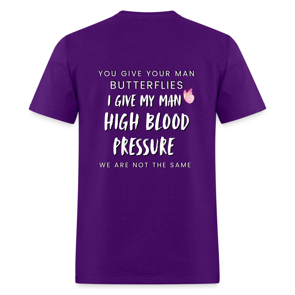 FWC Butterflies & High Blood Pressure Classic T-Shirt - purple