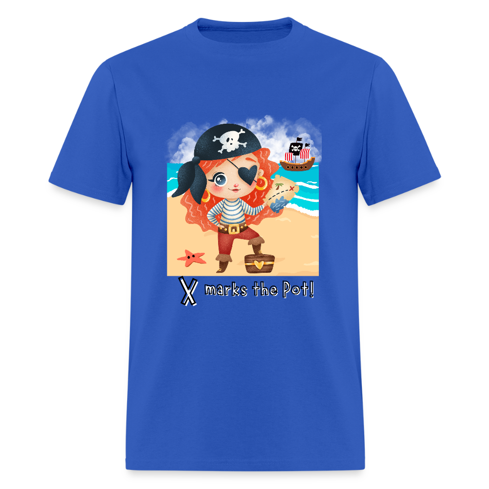X Marks the Pot! Classic T-Shirt - royal blue