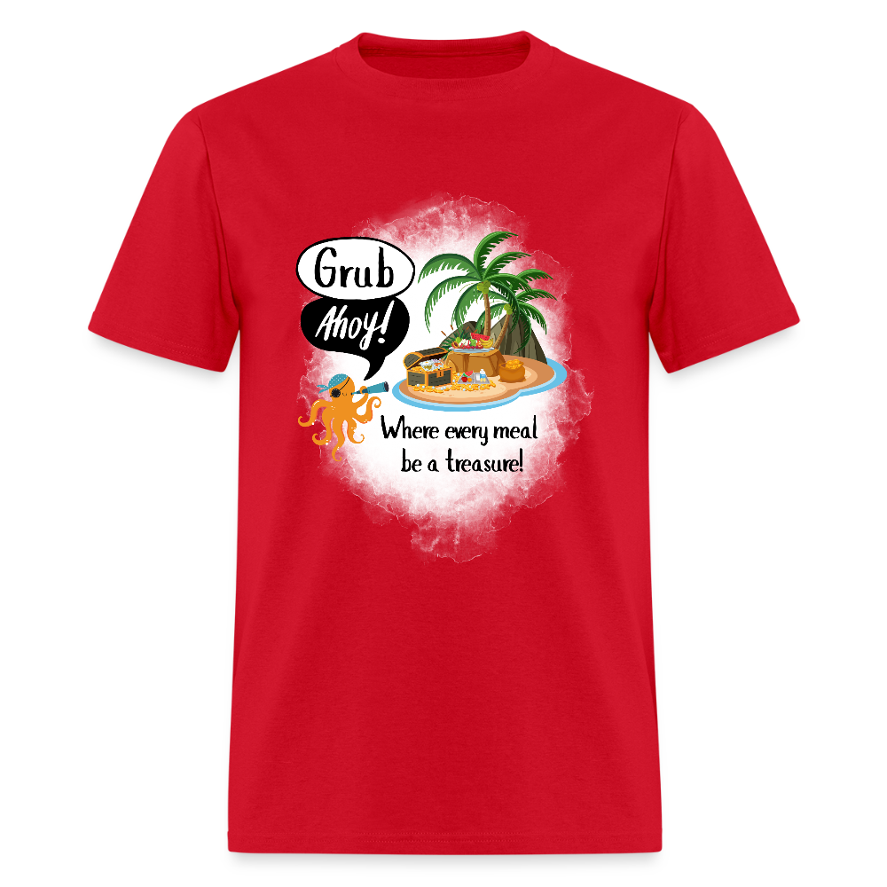 Grub Ahoy! Classic T-Shirt - red