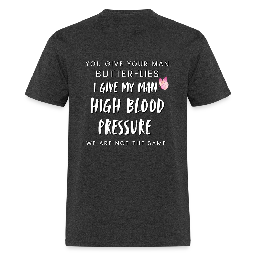 FWC Butterflies & High Blood Pressure Classic T-Shirt - heather black