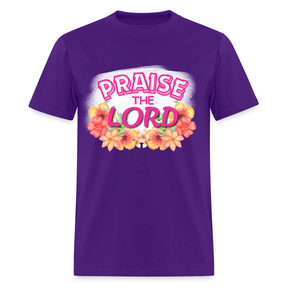 Praise the Lord Unisex Classic T-Shirt - purple