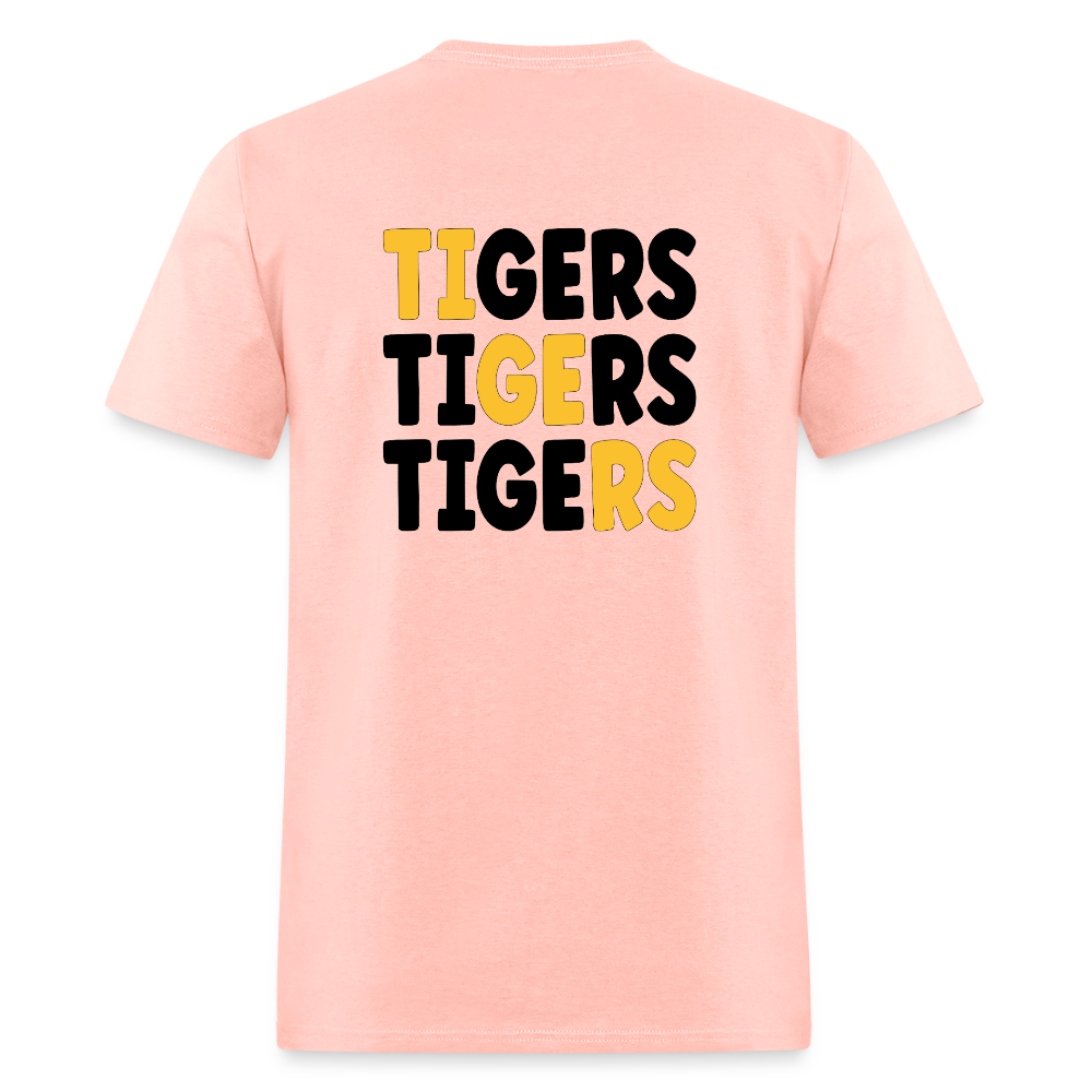 Tigers X 4 MPISD Child Nutrition Classic T-Shirt - blush pink