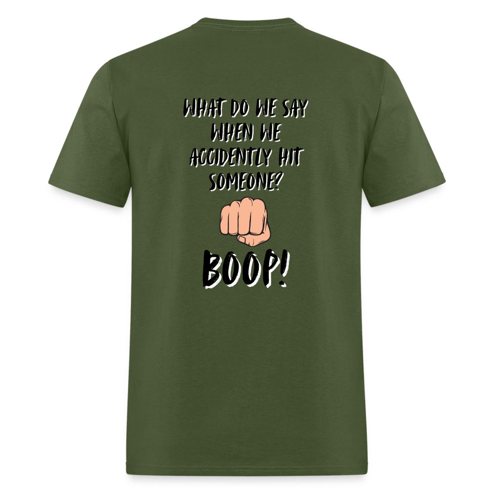 Accidently Boop Classic T-Shirt - military green