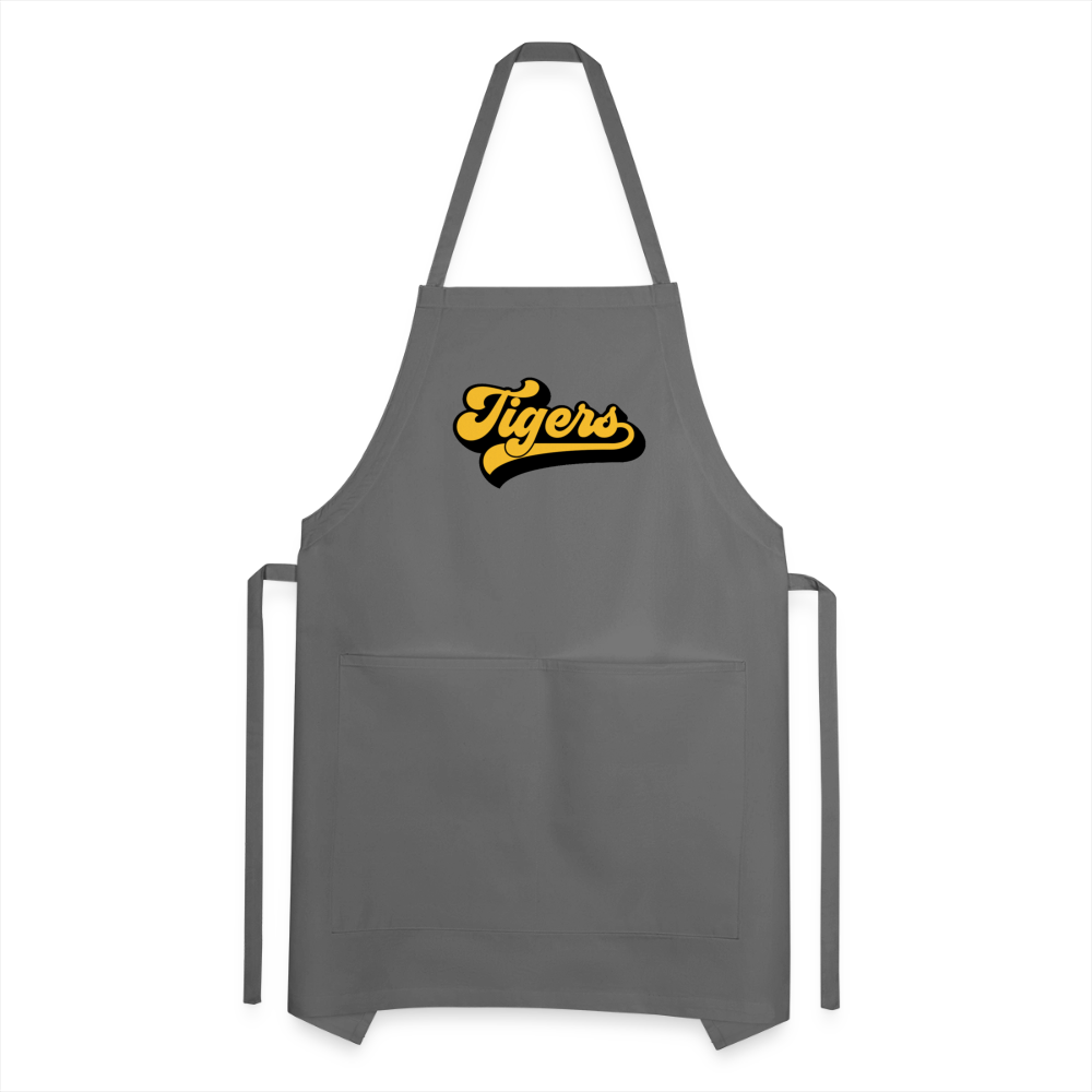 Tigers Adjustable Apron - charcoal