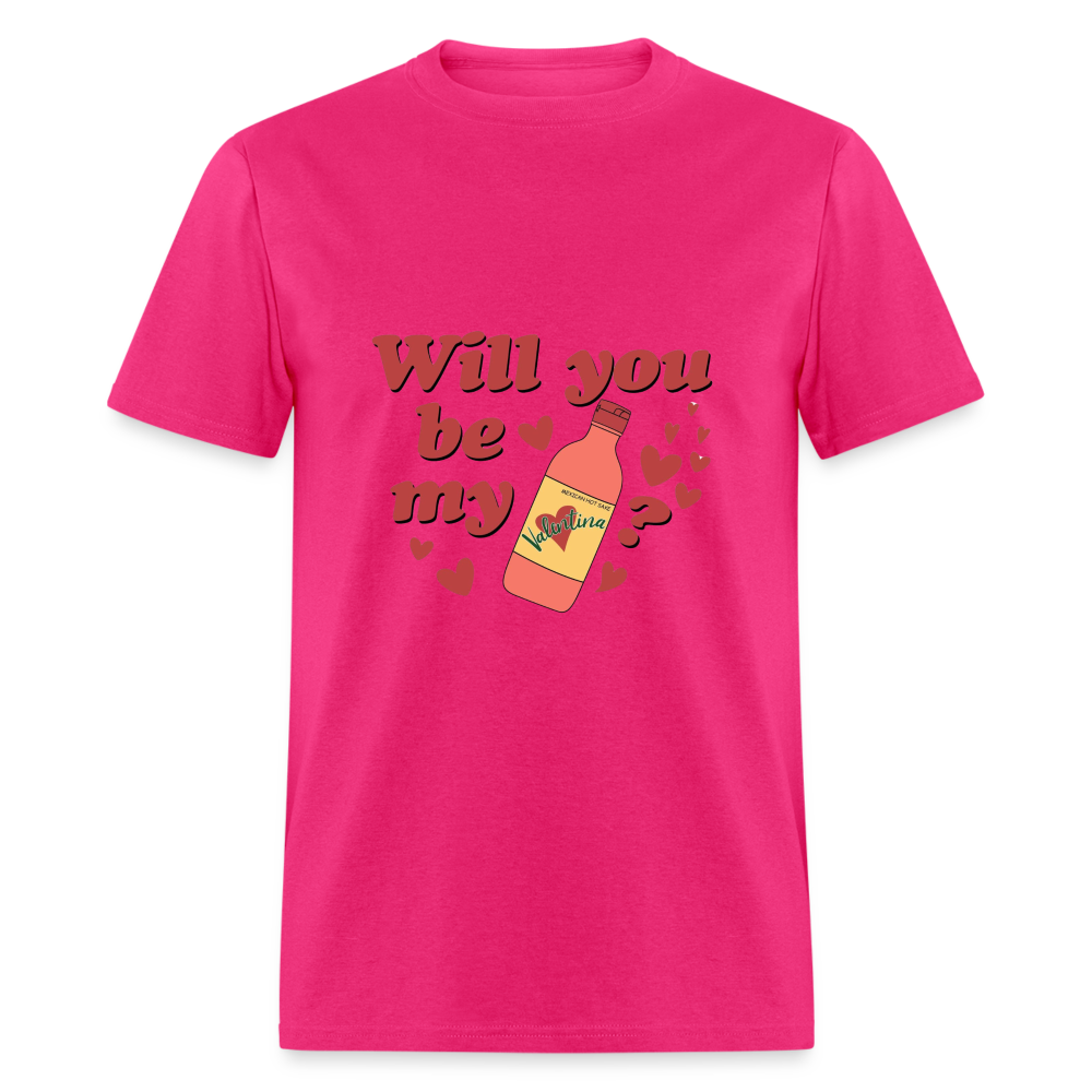 Valentina? Unisex Classic T-Shirt - fuchsia