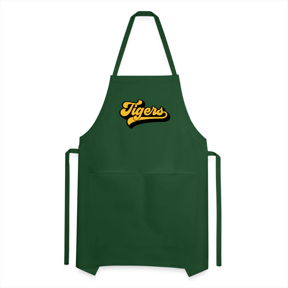 Tigers Adjustable Apron - forest green