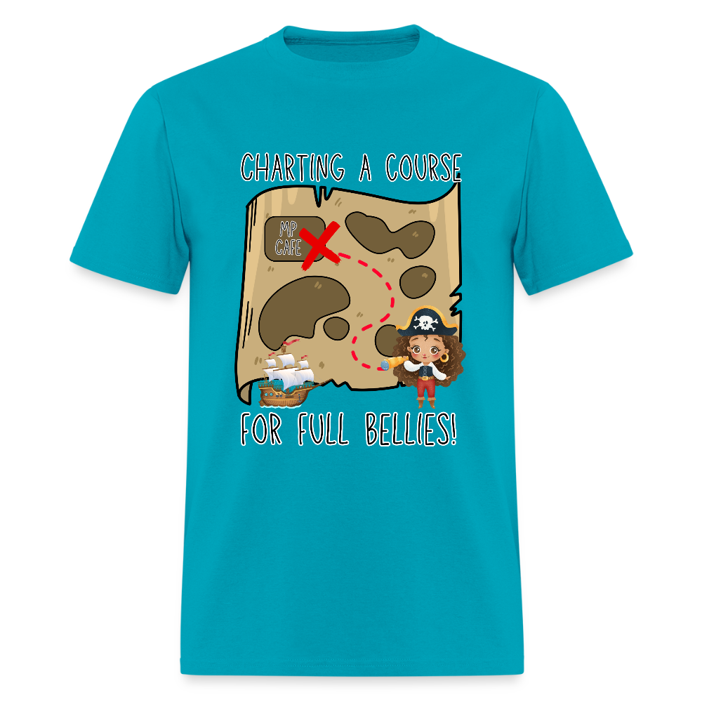 Charting a Course #2 Classic T-Shirt - turquoise