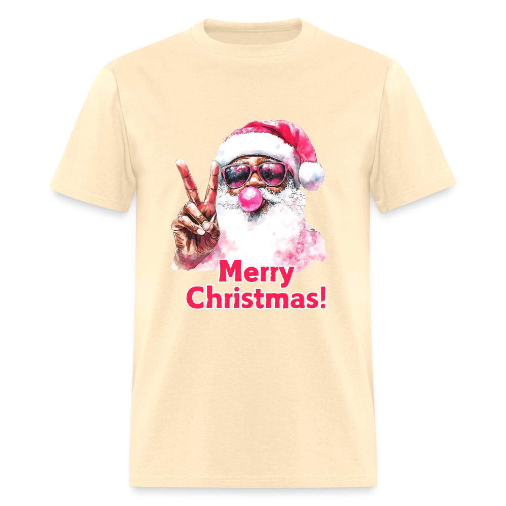 Peace Merry Christmas Unisex Classic T-Shirt - natural