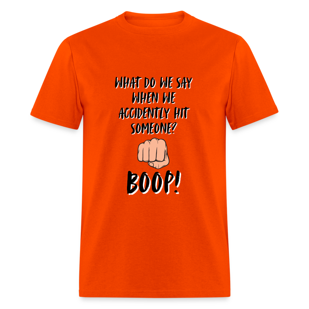 Accidental Boop Classic T-Shirt - orange