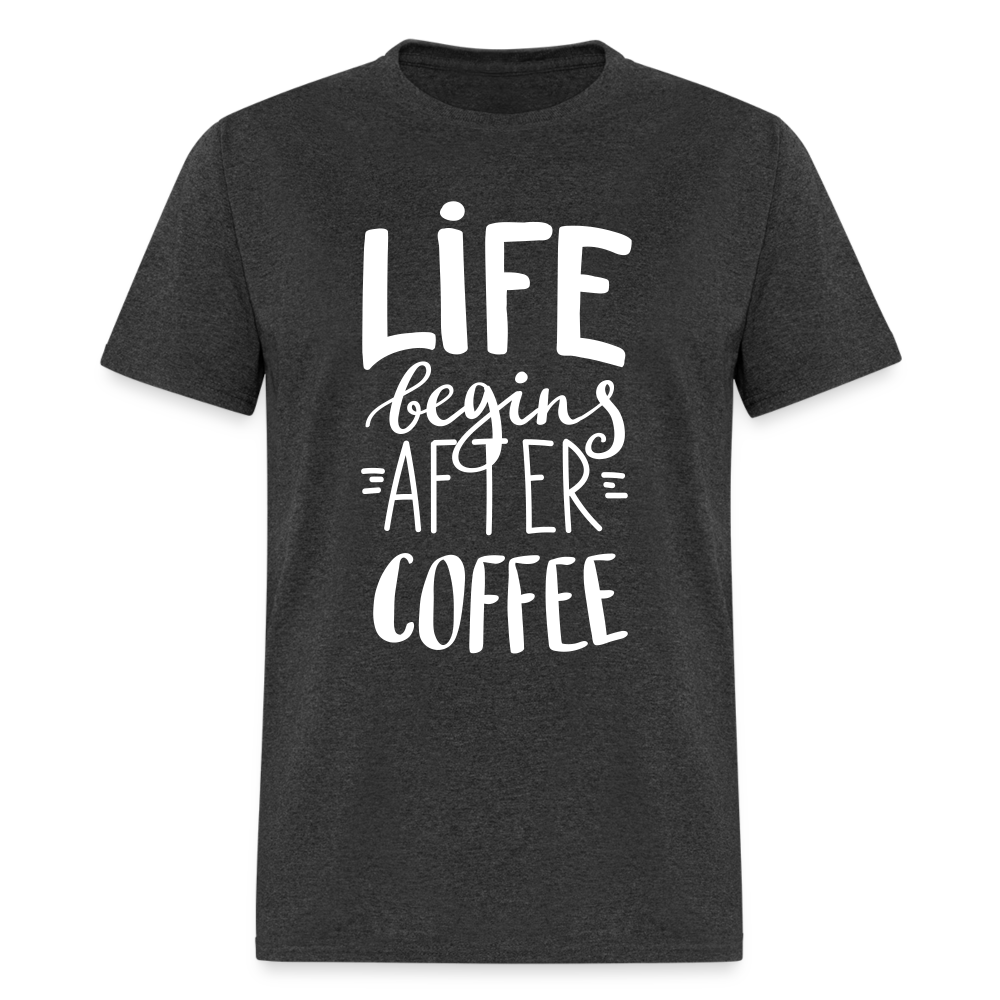 Life after Coffee Classic T-Shirt - heather black