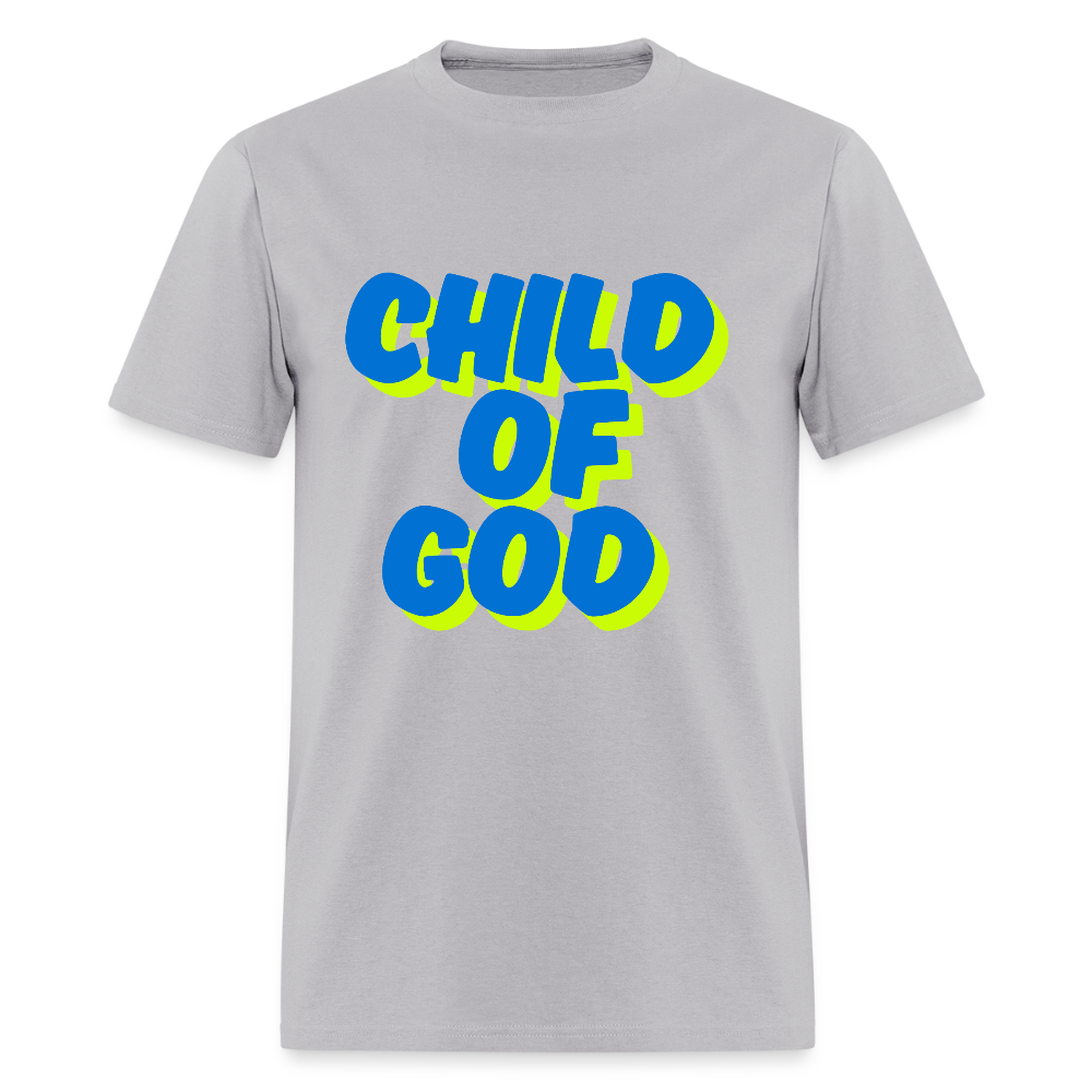 Child of God Neon Unisex Classic T-Shirt - gravel