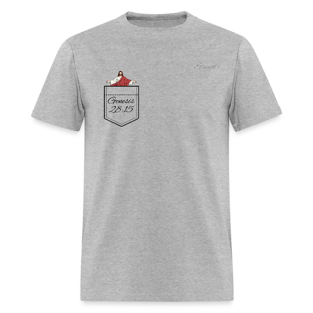 Genesis 28:15 Classic T-Shirt - heather gray
