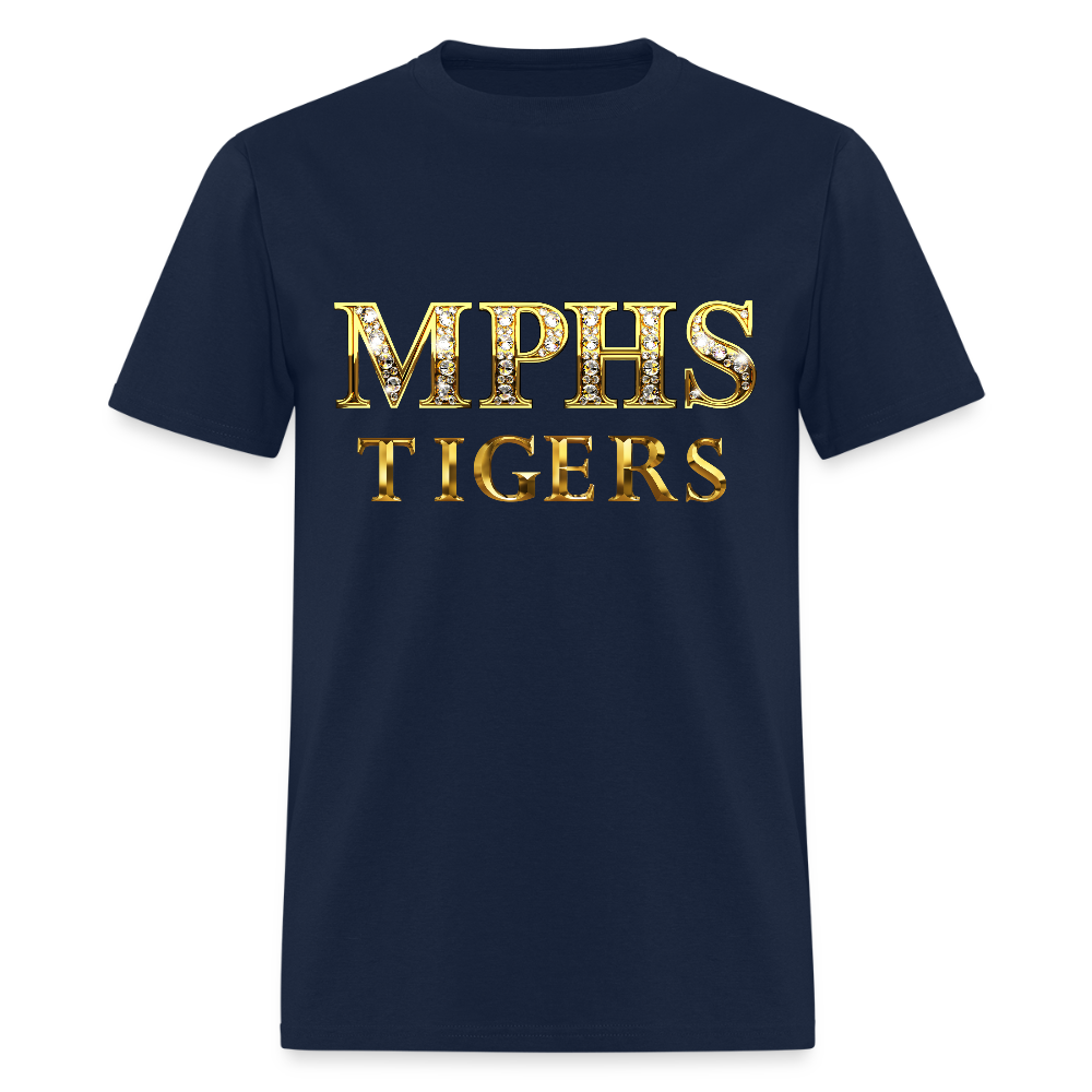 MPHS Gold & Diamond Classic T-Shirt - navy