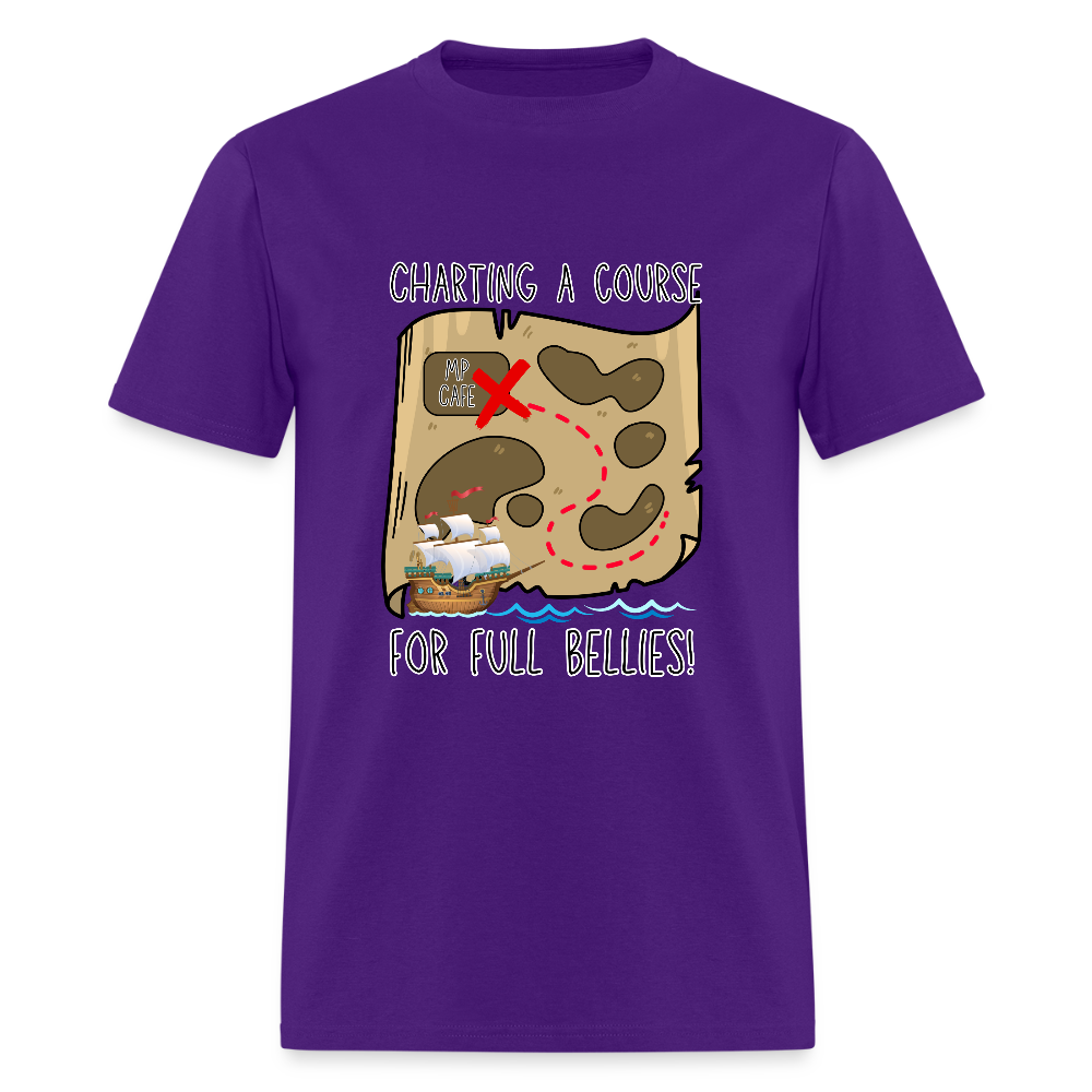 Charting a Course Classic T-Shirt - purple