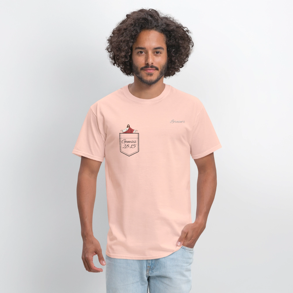 Genesis 28:15 Classic T-Shirt - blush pink