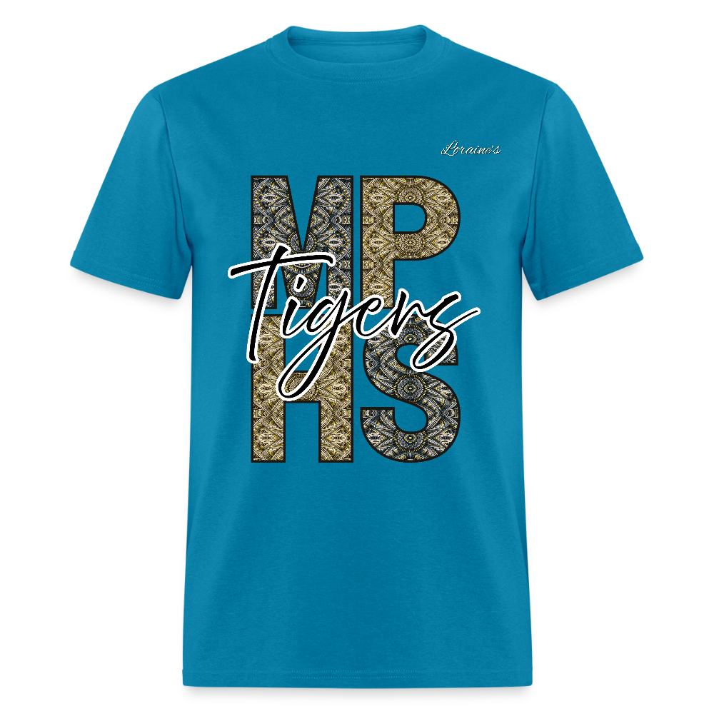 MPHS Tribal Block Unisex Classic T-Shirt - turquoise