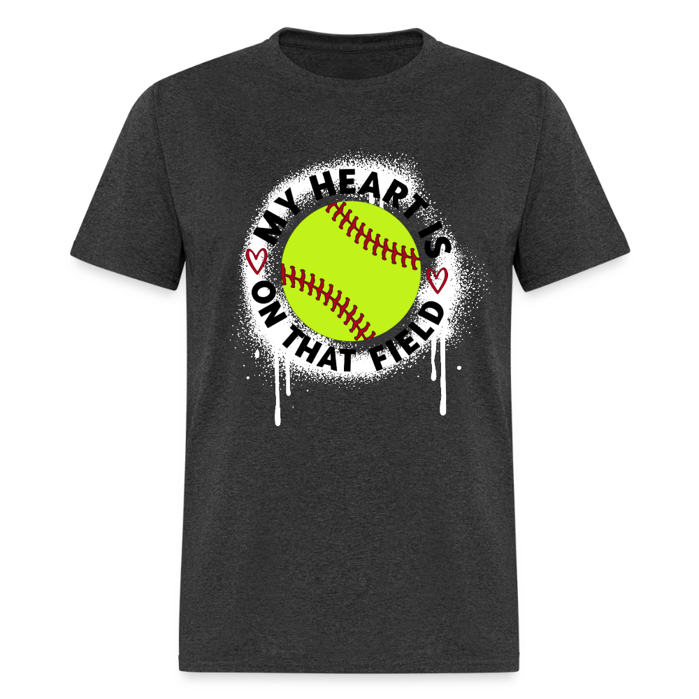 Heart on that field Classic T-Shirt - heather black