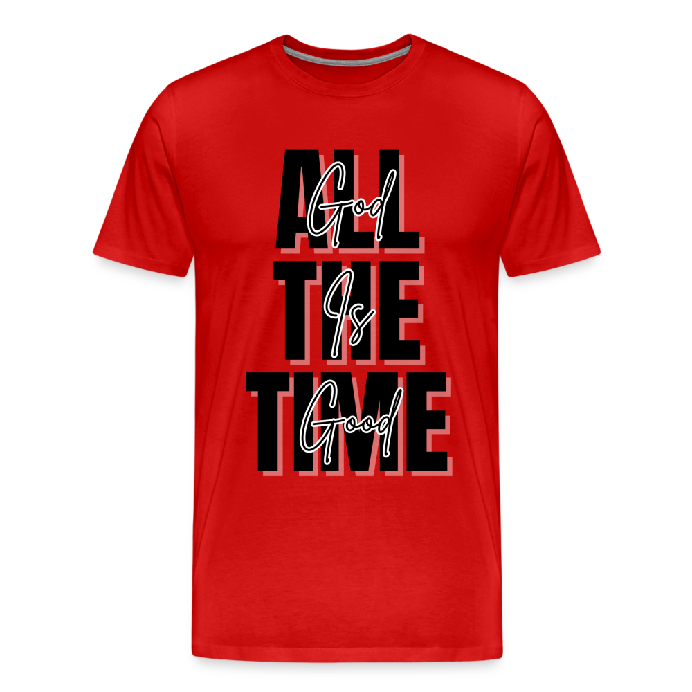 Psalm 34:8 Premium T-Shirt - red