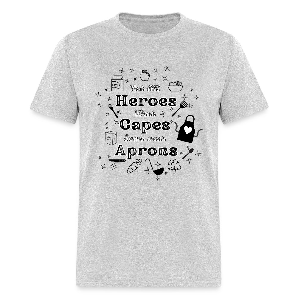 Heroes Wear Aprons Classic T-Shirt - heather gray