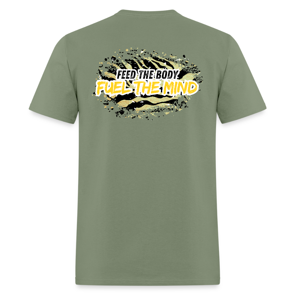 MPISD Child Nutrition LOGO & Motto T-Shirt | GILDAN 5000 - military green