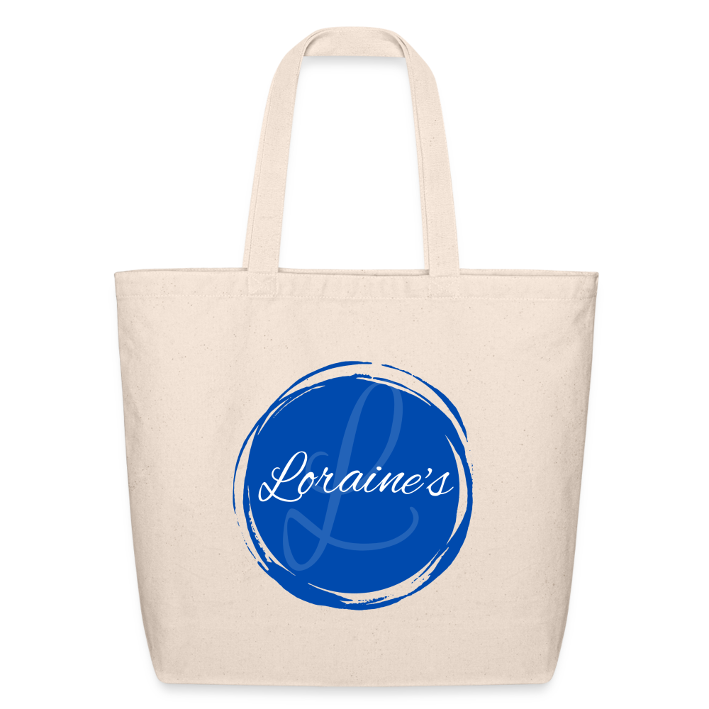 Loraine's Merch Eco-Friendly Cotton Tote - natural
