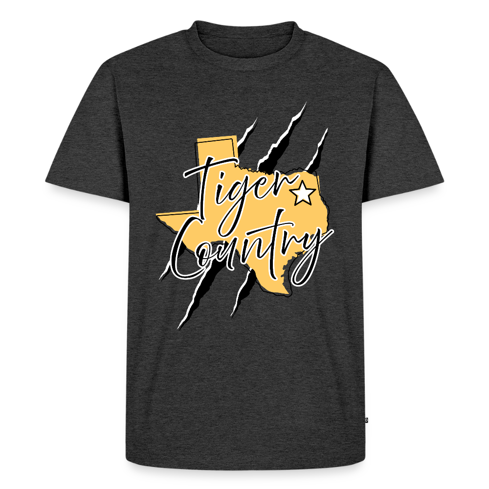 Tiger Country Premium Adult T-Shirt - heather anthracite