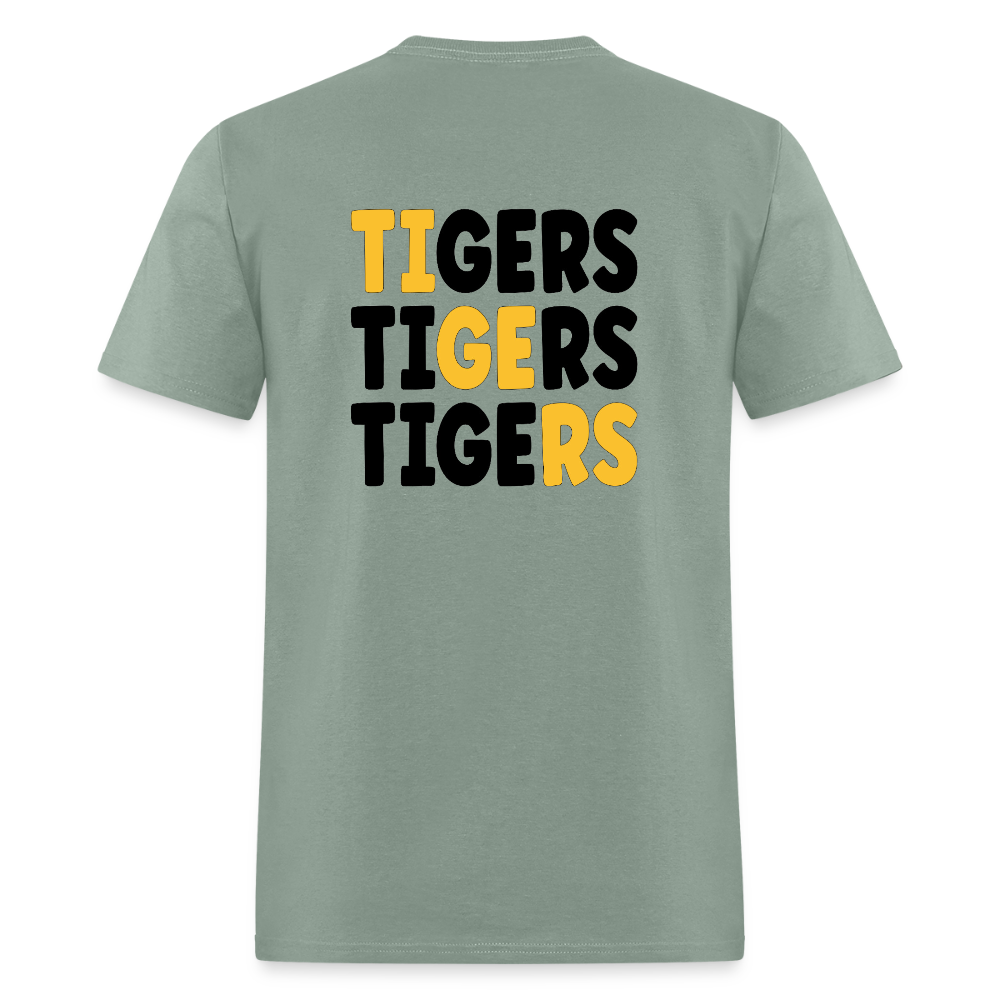 Tigers X 4 MPISD Child Nutrition Classic T-Shirt - sage