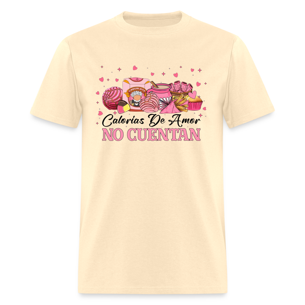 Calories of Love Unisex Classic T-Shirt - natural
