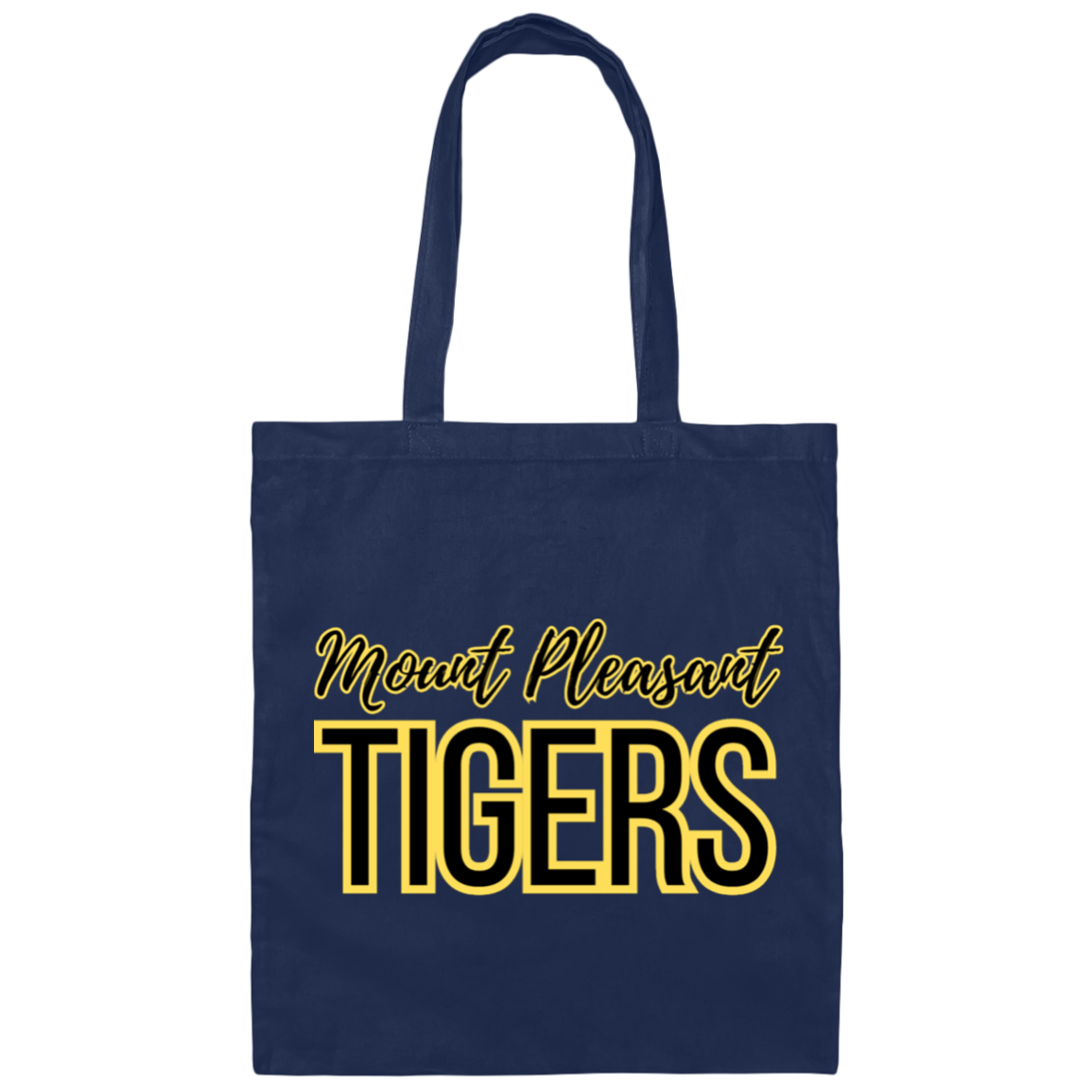 Mount Pleasant Tigers 1 Canvas Tote Bag