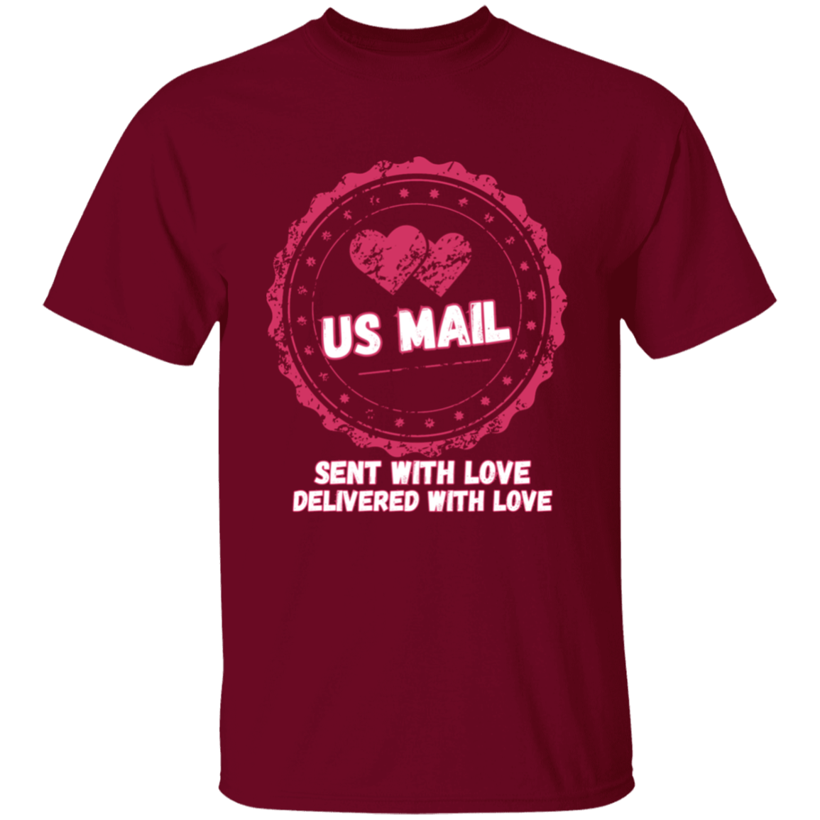 Sent With Love USMail 5.3 oz. T-Shirt