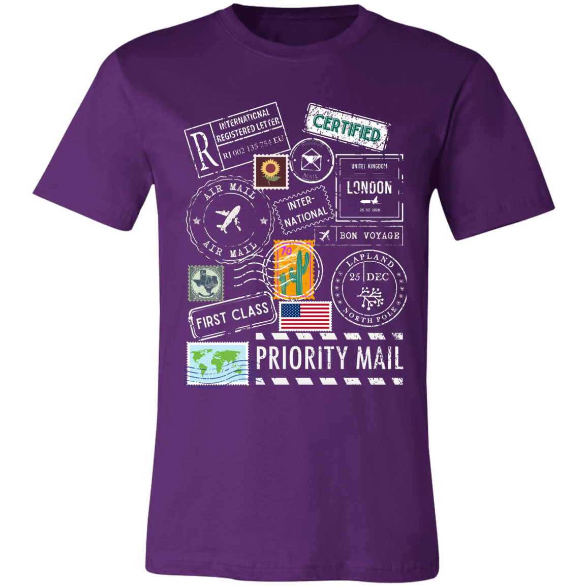 Postage Unisex Jersey Short-Sleeve T-Shirt