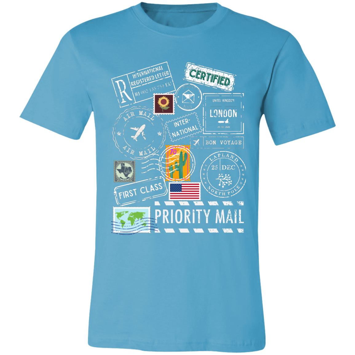 Postage Unisex Jersey Short-Sleeve T-Shirt