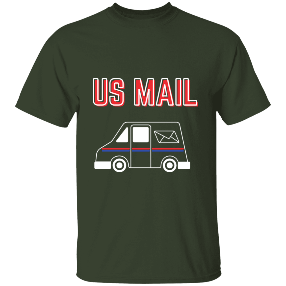 USMail LLV Red 5.3 oz. T-Shirt